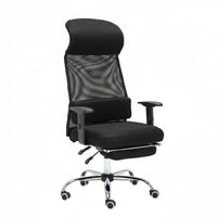 Ergonomic Design Reclining Highspine Chair with Footrest effortless Rolling Casters Reclining Task Chair with Footrest Adjustable Headrest Office Furniture sturdy Duty for Study Room, Studying
