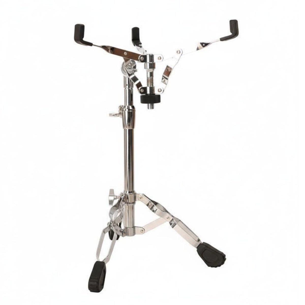 Snare Drum Stand Sturdy and Double Braced Snare Stand Foldable Percussion Accessory for Professionals, Studio Sound Production