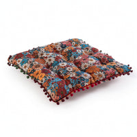 Tufted Seat Cushion Floral Tufted Seat Pad Padded