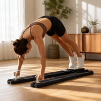 Split Core Trainer Abdominal Exercise Machine with Automatic Rebound for Home Fitness