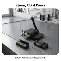 Manual Tube Flaring Tool Knurled Grip Tube Flaring Tool Pipe Tools Aluminum Body Repair Equipment Adjustable