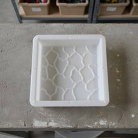 Paver Form Easy to Use Irregular Stone Pattern Thickened Material Concrete Form for Gardeners, Courtyard, Yard
