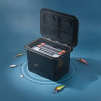 Boat Storage Box with Lid Embedded Marine Storage Box Container for Anglers