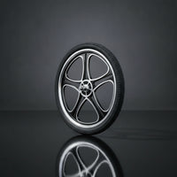 1 Piece 20 Inch Bike Wheel Aluminum Alloy Mag Style One-piece Heavy Duty Bicycle Wheel Solid Stable Performance Suitable for Road Riding Bike Modification