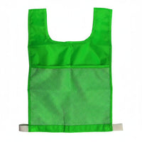 Kids Learning Vest with Pocket Develops Spelling Skills Educational Activity Vest Multi-Color Alphabet and Number Learning Bib for Teachers, Classroom