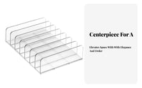 Eyeshadow Palette Organizer Easy to Clean 7-Section Palette Stand accessible Design