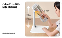 Foldable Design Adjustable Reading Easel Retractable Page Holders Adjustable children's Bookstand Handsunrestricted Use Book Holder Stable Base for Students, Professionals, Desk, Studying, Bay Window, Floor