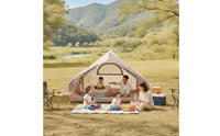 Spacious Inflatable Tent with Skylight Large Inflatable Cabin Tent Waterproof Shelter Long-Lasting for Campers