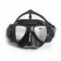 Wide View Unrestricted Diving Mask Nose Cover Underwater Mask Anti-Fog Water Sports Gear Pressure Equalization for Adults, Men, Women, Snorkeling