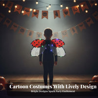 Pollinator Costume Set and Headband Set Lightweight Antenna Headband and Lightweight Adornments Adorable Design for Kids, Young Children