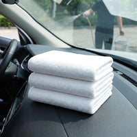 5-Pack Microfibre Cloth and Microfibre Towel, 30x30cm Low-Shedding Cleaning Cloths, Super-Absorbent for Car Washing, Kitchen and Dishwashing