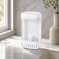 Produce Storage Container Keeper Clear Produce Storage Container Saver Rectangular Refrigerator Storage Container with Lid for Home Cooks