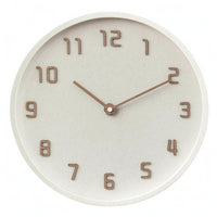 3D Numeral Wall Timepiece Minimalist Room Decoration Shallow Frame