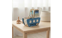 5 in 1 Educational Pirate Ship Toy Hand-Eye Coordination Educational Busy Board Wooden for Toddlers