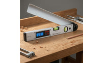 Foldable Digital Angle Level LCD Display Folding Angle Level Bubble Vials Hand Tool Locking Knob