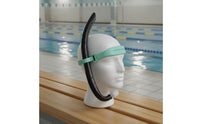 Easy Breathing Children's Swimming Snorkel Comfortable Fit Kids Snorkel Tube Adjustable Head Strap Aquatic Gear for Beginners, Pool, Snorkeling