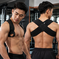 Back Support Belt XXL, Posture Corrector Back for Women Men, Adjustable Back Trainer, Elastic Breathable for 85-95kg