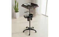 Salon Tool Cart with Trays Multi-Compartment Hair Trolley Easy to Clean Hairdresser Trolley for Hairdressers, Barbers