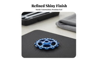 Rear Derailleur Guide Wheel Lightweight 11 Tooth Bike Pulley CNC Machined Rear Derailleur Pulley for Mountain Bikers, Biking Enthusiasts