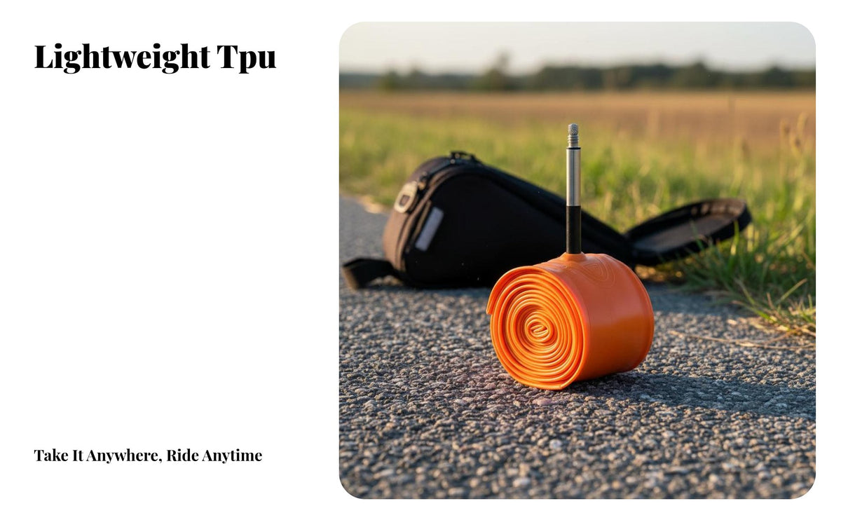 700 Mm TPU Inner Tube High-Performance Ultralight TPU Inner Tube Portable for Biking Enthusiasts, Commuters, Daily Training, Commuting, Climbing