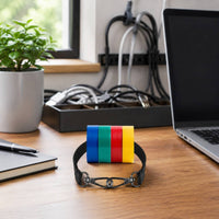 4 Pieces Long-Lasting Woven Straps with Metal Clips Slim Storage Strap with Metal Clip Compact Heavy-Duty for Workshop, Everyday Carry