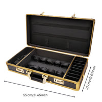 Hair Tool Case Lockable Barber Supplies Case Portable Hairdresser Organizer for Barbers, Barbershop
