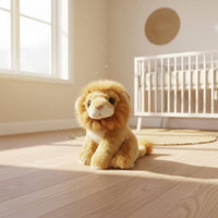 Realistic Lion Stuffed Soft Stuffed Lion Cuddly for Children