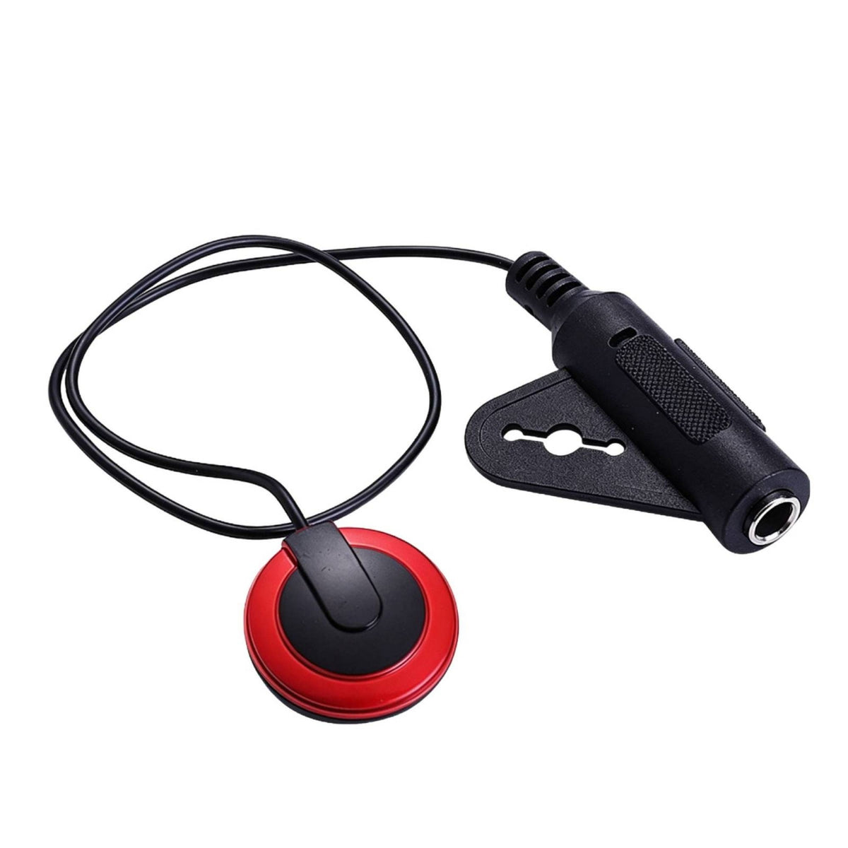 Easy to Install Adhesive Pickup No-Drill Piezo Pickup Battery-Battery-Less Acoustic Transducer Passive for Ukulele Players, Violinists, Live Performance, Home Practice, Recording