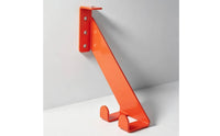 Power Tool Storage Hook Slanted Arm Mounting Bracket Orange Finish