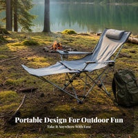 Adjustable Ground Chair Foldable Design Portable Seat Lightweight Outdoor Furniture for Beach& proceeders, Travelers, Fishing, Picnics, Travel