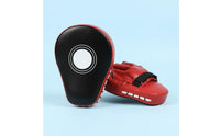 Curved Focus Pad Dense Foam Boxing Hand Pad Multi-Layered Protection Taekwondo Strike Guard for Kids, Home, Gym