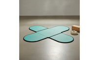Lightweight Petal Exercise Mat Easy to Clean Folding Exercise Mat