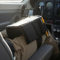 Aviator Writing Kneeboard Multi-Functional Aviator Leg Strap Board Cockpit Writing Board Hands-Liberated Design Visual