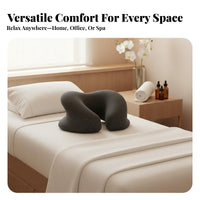 Memory Foam Face Pillow Zero Eye Pressure Face down Pillow Slow Recovery Support Cushion for Estheticians, Beauty Salon, Spa