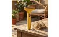 Deshedding Brush Hanging Hole Metal Comb Feline Brush Polished Handle Grooming Tool Stainless Steel