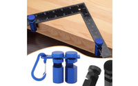2 Pieces Framing Square Attachment Lightweight Stair Gauges Rust-Resistant Efficient Layout Jig for Carpenters, DIY Enthusiasts, Roofing