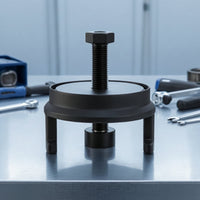 Slim-Line Harmonic Balancer Puller Compact Crankshaft Damper Puller Sturdy Crankshaft Pulley Removal Tool Versatile for DIYers
