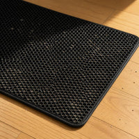 EVA Double Layer Cat Litter Mat Trapper, Washable Anti-Tracking Litter Box Mat
