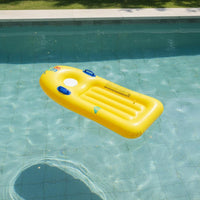 Thickened Kids Buoyant Board with Handles Large Size Children's Inflatable Surfboard High Buoyancy Wave Body Board with Handles Portable for Swimming Pool, Beach