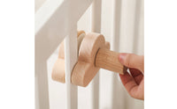 Wooden Mobile Holder with Clamp Minimalist Houten Mobielarm Voor Wieg Mobielarm Van Beukenhout Space-Saving for Infants, Nursery