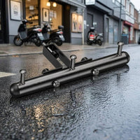 Heavy Duty Delivery Bag Rack Metal Scooter Front Rack Hook Pins Electric Bike Hanger Cylindrical Bar