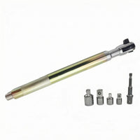 1/2-Inch Ratchet Wrench Knurled Grip Long-Handled Ratchet Wrench Hand Tool Sturdy Corrosion Resistant for Assembly Work