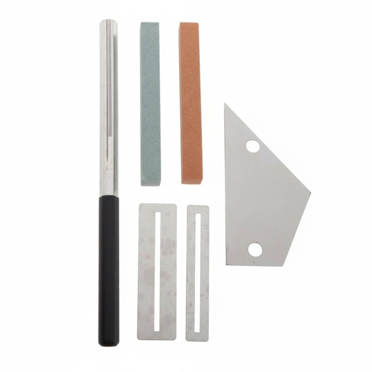 6 Pieces Fretboard Protection Guitar Fret Dressing Tool Kit Professional Results Fret Polishing and Leveling Kit Long-Lasting Construction