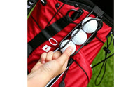 Golf Ball Holder with Padded fastenerPadded Golf Ball Clip Metal for Golfers, Driving Range