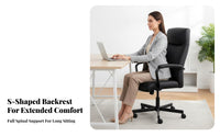 Adjustable Height Ergonomic Mesh Chair with Headrest Rolling Casters rotate Seat assistance Office Furniture dense-foam Foam padding for telecommuter Workers, Students, gaming enthusiasts, Long Sitting periods, Workstation, Study Room, Gaming Setup