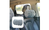 Car Headrest Pillow Easy to Clean Car Headrest Cushion Quick Spring Back Vehicle Accessory for Road Trip