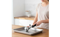 Heavy Duty Ice Cream Scoop Easy to Clean Stainless Steel Portioner Dishwasher Safe for Restaurant