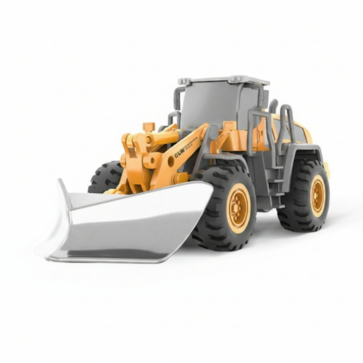 Front Blade Die-Cast Construction Vehicle Chunky Tires Die-Cast Loader Toy Detailed Cab Wheel Loader Model Alloy