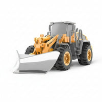 Front Blade Die-Cast Construction Vehicle Chunky Tires Die-Cast Loader Toy Detailed Cab Wheel Loader Model Alloy
