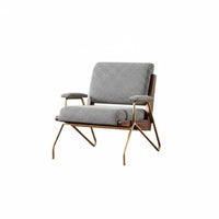Nordic aesthetic Houndstooth Armchair Modern Minimalist Upholstered Accent Armchair sturdy Wood Frame Lounge Chair Designer Piece for Interior Designers, Readers, Homeowners, Living Room, perusing corner, Home Office, Entryway